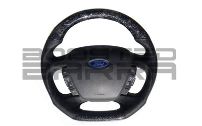 Boosted Barra Forged Carbon Fibre FG/FGX Steering Wheel