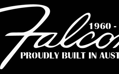 Falcon, Proudly built in Australia 1960 - 2016 Sticker