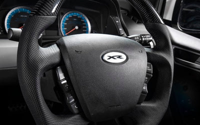 Boosted Barra Carbon Fibre FG/FGX Steering Wheel